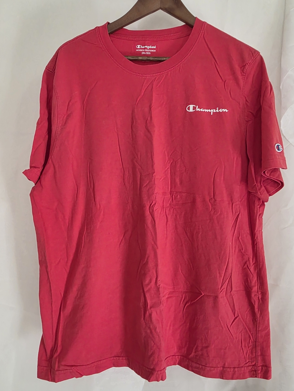 Champion Men’s Classic Logo T-Shirt - Red